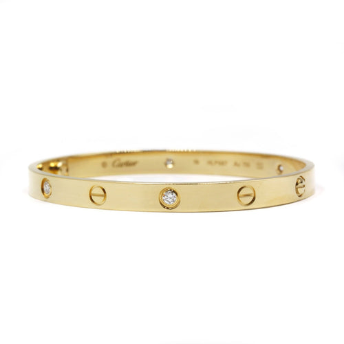 Bracelet Bracelet Cartier "Love" or jaune 58 Facettes 220376R
