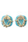 Boucles d'oreilles BOUCLES D'OREILLES TURQUOISES 58 Facettes 069531
