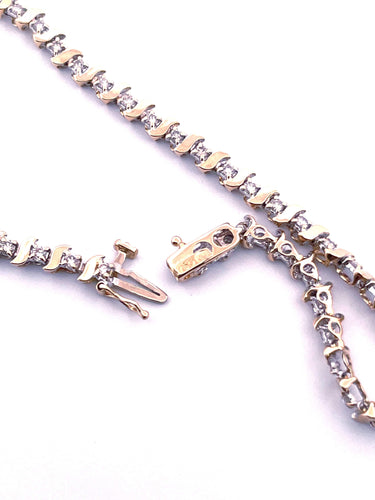 Bracelet Bracelet Or Diamants 58 Facettes