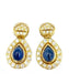 Boucles d'oreilles ADLER - boucles d’oreilles or jaune, saphirs et diamants 58 Facettes