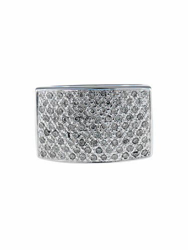 Bague 56 Bague Pavage Diamants 58 Facettes