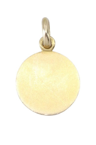 Pendentif MÉDAILLE VIERGE ANCIENNE 58 Facettes 077481