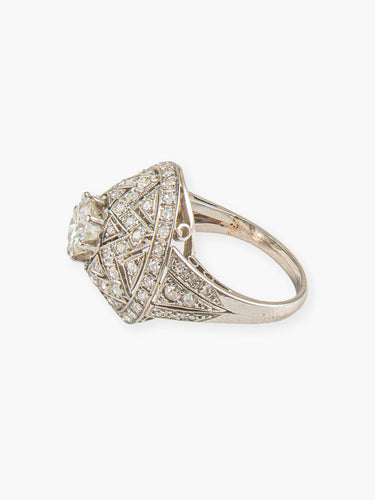 Bague 47 Bague Etoile diamants 58 Facettes