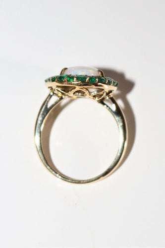 Bague 53 Bague marguerite Opale 58 Facettes 420