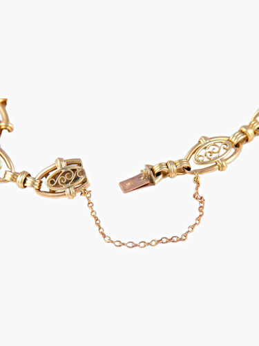 Bracelet Bracelet ancien maille filigrane 58 Facettes