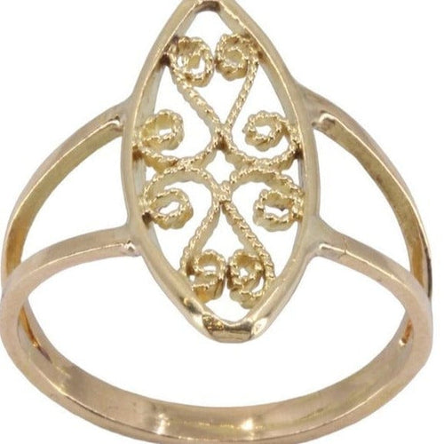 Bague 52 BAGUE MODERNE FILIGRANE 58 Facettes 065321