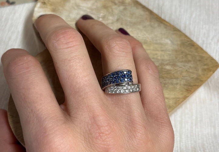 Bague Bague Saphirs et Diamants 58 Facettes 20400000300/U