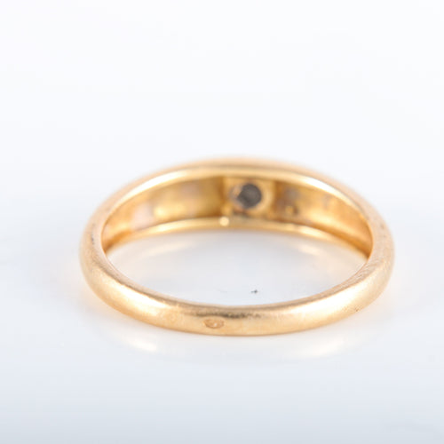 Bague 52 Bague Jonc anglais Diamant 58 Facettes JE481