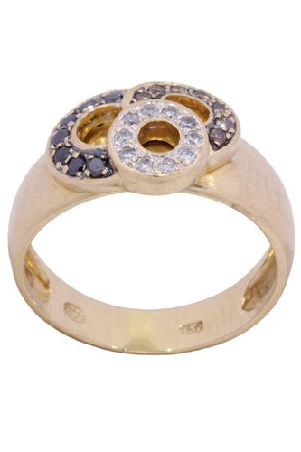 Bague 53 BAGUE MODERNE DIAMANTS 58 Facettes 075281