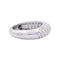 Bague 57 Bague pavage en or blanc, diamants. 58 Facettes 33136