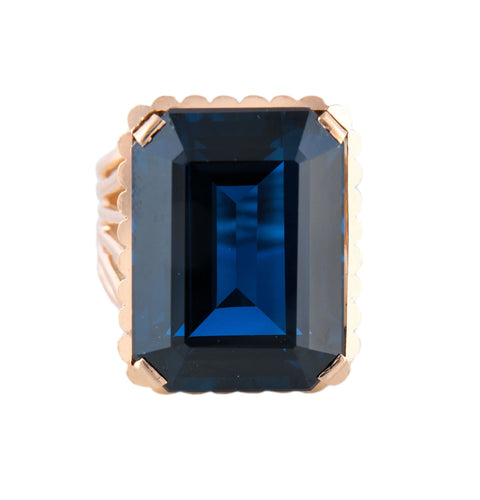 Bague BAGUE OR & SPINELLE 58 Facettes BO/220115