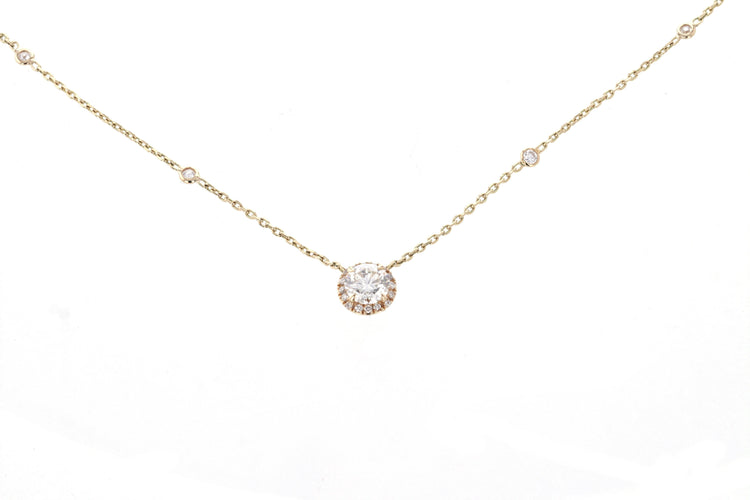 Collier Collier MESSIKA Joy en Or Rose 58 Facettes 58745-54174