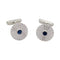 Boutons de manchette Boutons de manchette Chaumet, or blanc, saphirs. 58 Facettes 32272