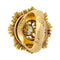 Bague 55 Bague Sterlé en or jaune et diamants. 58 Facettes 31575