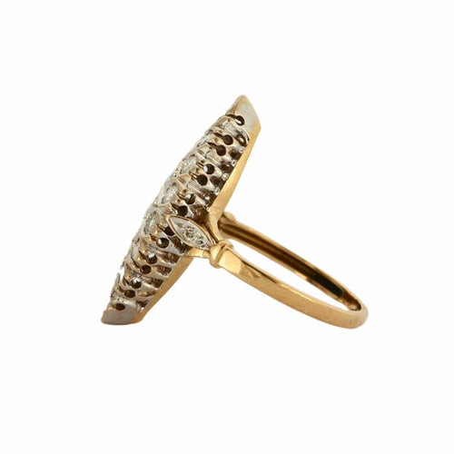 Bague 56.5 BAGUE MARQUISE DIAMANTS 58 Facettes BO/230057