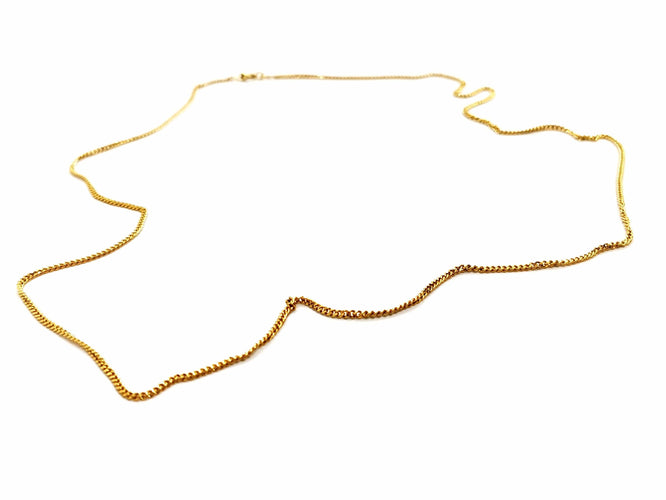 Collier Collier Maille gourmette Or jaune 58 Facettes 1145904CD