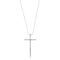 Collier Collier pendentif croix et diamants 58 Facettes 26524