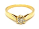 Bague 48 Bague Solitaire Or jaune Diamant 58 Facettes 1783111CN