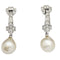 Boucles d'oreilles Boucles d'oreilles Mellerio dits Meller en or, platine, diamants et perles. 58 Facettes 31910