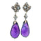 Boucles d'oreilles Boucles d'oreilles améthyste, diamant 58 Facettes EB13D5FC969440BFAECD8C09B19B3B4E
