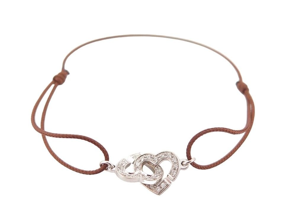 Bracelet Dinh Van Double heart