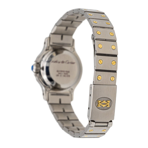 Montre Cartier Montre Santos Acier 58 Facettes 2660053CN