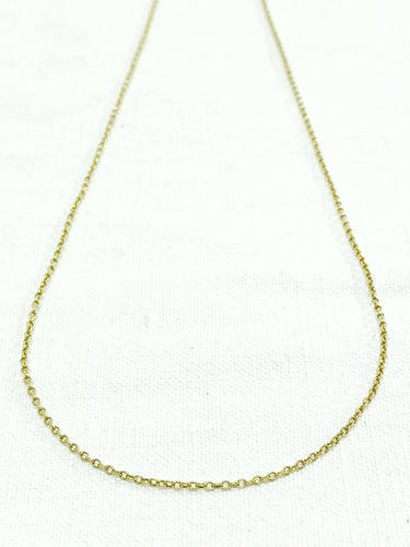 Collier Chaine en or maille forçat 58 Facettes 2923/1