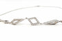 Collier Collier Or blanc Diamant 58 Facettes 578815RV