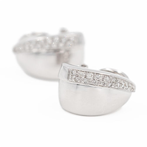 Boucles d'oreilles Boucles d'oreilles Or blanc Diamant 58 Facettes 2201972CN