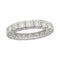 Bague 52 Alliance or blanc diamants. 58 Facettes 33218