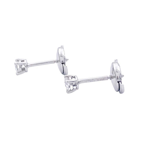 Boucles d'oreilles Boucles d'oreilles Tiffany & Co. diamants, platine. 58 Facettes 32985