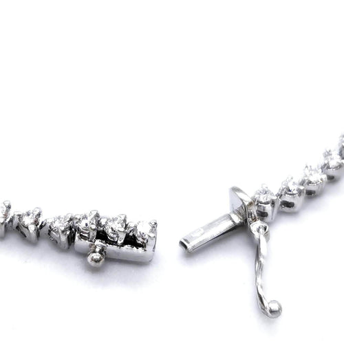 Bracelet Bracelet Ligne Or Blanc Diamant 58 Facettes 2034059CN