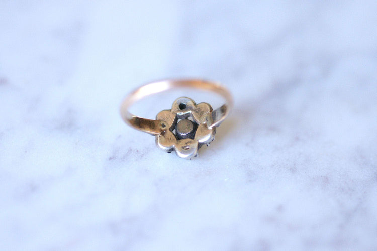 Bague Bague provençale ancienne diamants 58 Facettes