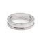 Bague 54 Bulgari Bague B.Zéro1 Or blanc 58 Facettes 1884033CN