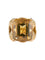 Bague Citrine / 51 / Or Jaune BAGUE "CORDAGE" CITRINE & OR 58 Facettes BO/220026 STA