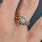 Bague 53 Bague vintage or rose solitaire diamant 58 Facettes 22-300