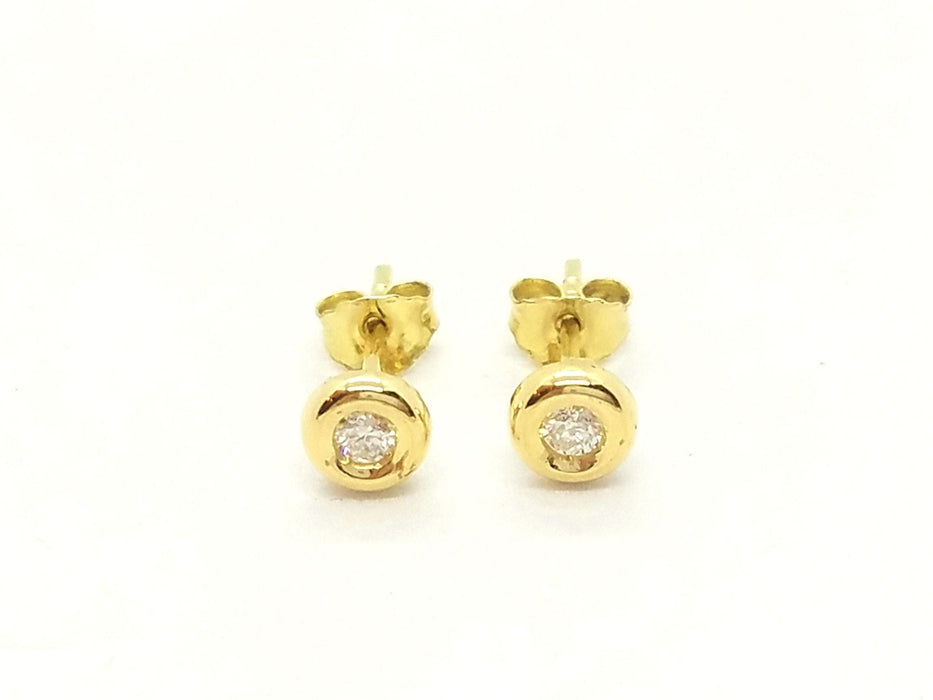 Boucles d'oreilles Boucles d'oreilles Or jaune Diamant 58 Facettes 579252RV