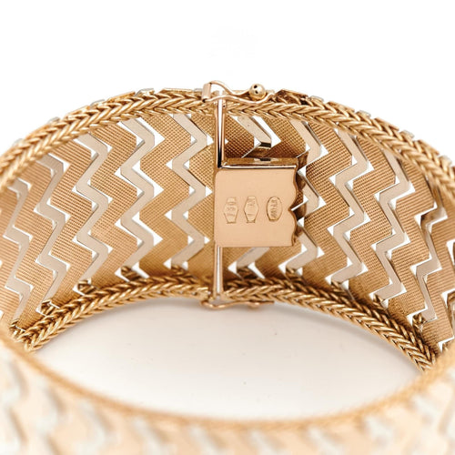 Bracelet Bracelet Tank Or jaune 58 Facettes 1833675CN