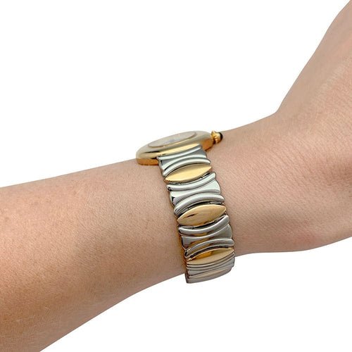 Montre Montre Cartier, "Colisée", or jaune, acier. 58 Facettes 31182