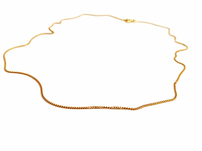 Collier Collier Maille gourmette Or jaune 58 Facettes 1161945CD