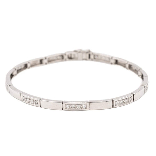 Bracelet Bracelet Or blanc Diamant 58 Facettes 2329090CN