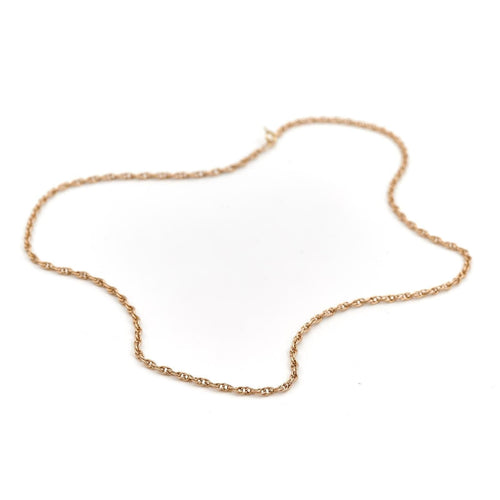 Collier Collier Maille singapour Or jaune 58 Facettes 1468046CN