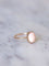 Bague or rose ancienne corail peau d'ange 58 Facettes