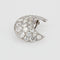 Broche Broche ancienne croissant de lune en diamants 58 Facettes 22-486