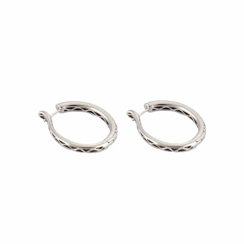 Boucles d'oreilles BOUCLES D'OREILLES CREOLES OR & DIAMANTS 58 Facettes BO/220111 NSS