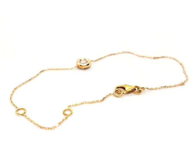 Bracelet Bracelet Or rose Diamant 58 Facettes 579016RV