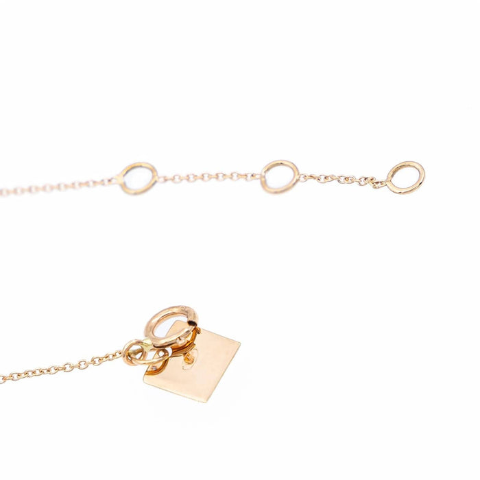 Bracelet Ginette NY Bracelet Tiny Fusion Bracelet Or rose 58 Facettes 2322874CN