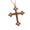 Collier Collier croix grenats 58 Facettes 14894