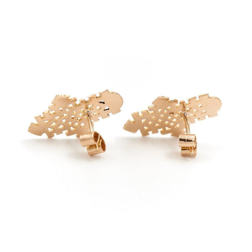 Boucles d'oreilles Boucles d'oreilles Puces Or rose 58 Facettes 1636959CN