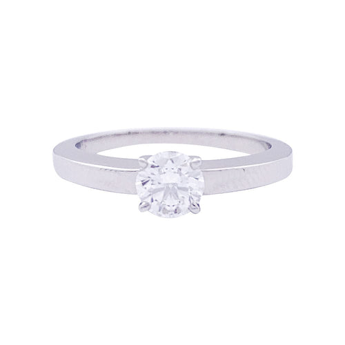 Bague 51 Bague solitaire Cartier "Déclaration" platine, diamant. 58 Facettes 33611